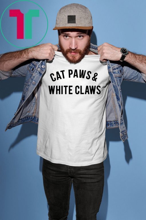 Cat Paws and White Claws Unisex Tee Shirt