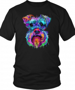 Schnauzer art splash Unisex 2019 T-Shirt