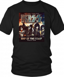 End Of The Year Kiss Road Tour 2019 For Men Women T-Shirt