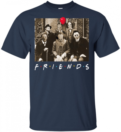 Horror Characters Friends Unisex T-Shirt