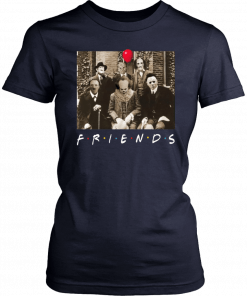 Psychodynamics Horror Characters Friends Mens Womens T-Shirt