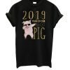 2019 Year Of The Pig Dabbing T-Shirt