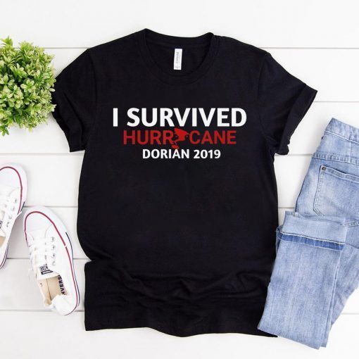 I Survived Hurricane Dorian Florida Storm Tee Shirt