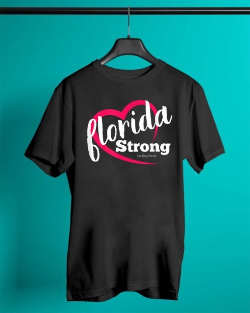 Dorian Hurricane Florida Strong Heart 2019 T-Shirt