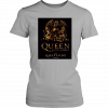 Queen Official Classic Crest Logo White T-Shirt