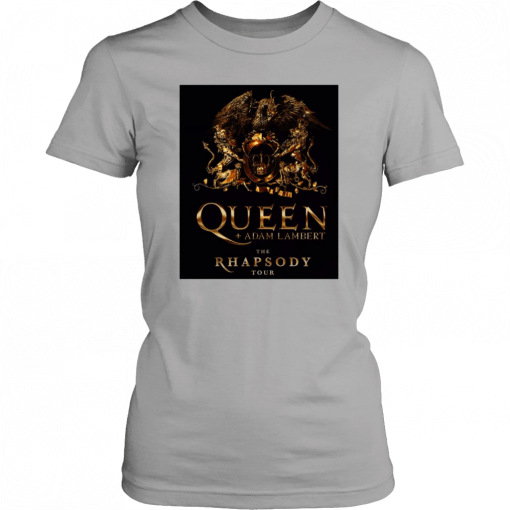 Queen Official Classic Crest Logo White T-Shirt