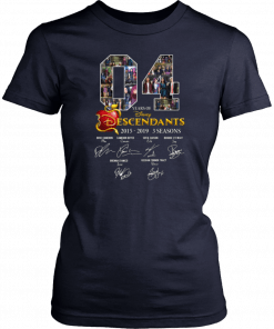 4 Years Of Descendants Disney Signature Anniversary Unisex T-Shirt