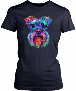 Schnauzer art splash Unisex 2019 T-Shirt