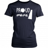 Womens Rising Adventures Proud Mom Cheer Gift T-Shirt