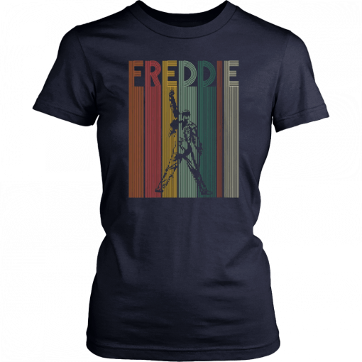 Womens Vintage Freddie Funny T-Shirts