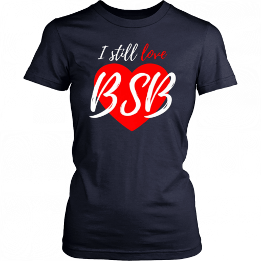 Cute 90s Music Fan, Boy Band Backstreet Back I Love BSB Premium T-Shirts