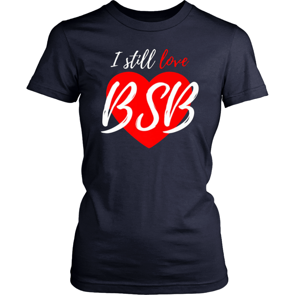Cute 90s Music Fan, Boy Band Backstreet Back I Love BSB Premium T-Shirts -  ShirtsOwl Office