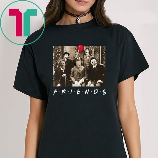 Horror Characters Friends Mens Womens T-Shirt