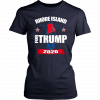 Rhode Island For Trump 2020 T-Shirt