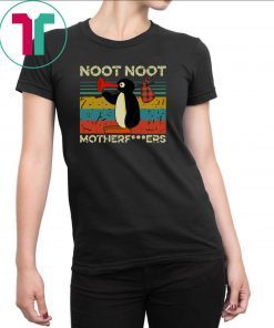 Pingu Noot Noot Motherfucker Vintage Tee Shirt