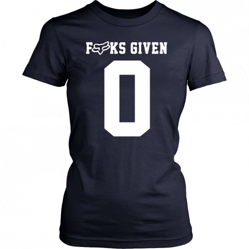 Fuck Given 0 Zero Unisex T-Shirt