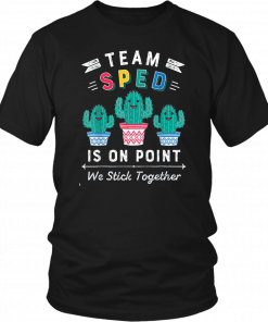 Team sped is on point we stick together Shirt