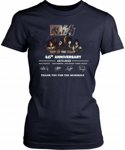 Kiss End of the road 46th Anniversary Unisex T-Shirt