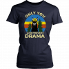 Llama Camping Only You Can Prevent Drama Unisex T-Shirt
