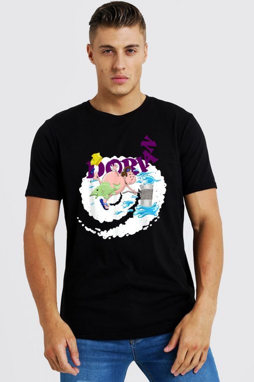 Cute Dorian Hurricane design by 8 Pints Apparel Tee Shirt