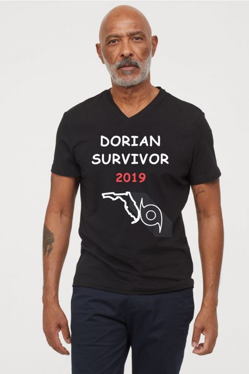 Woemns Dorian Hurricane Survivor 2019 Florida T-Shirt