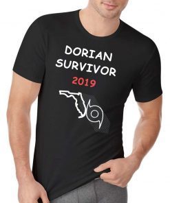 Woemns Dorian Hurricane Survivor 2019 Florida T-Shirt