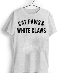 Cat Paws and White Claws Unisex Tee Shirt