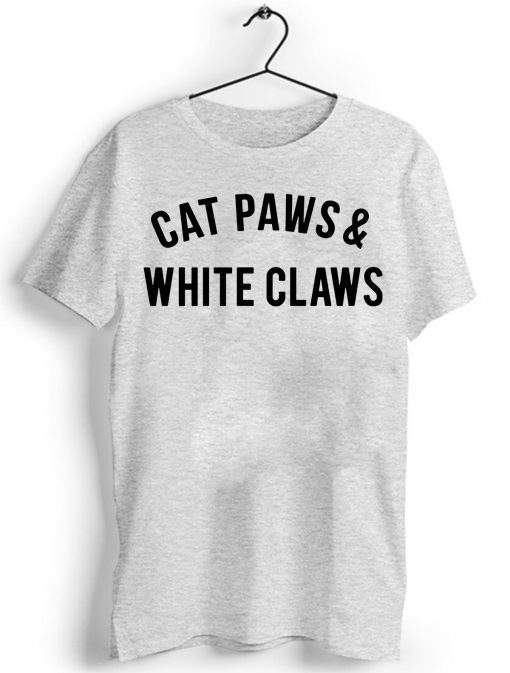 Cat Paws and White Claws Unisex Tee Shirt