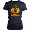 Sloth Pumpkin Happy Halloween Gift TShirt