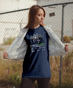 45 years of seahawks 1947-2019 signatures Classic Tee Shirt