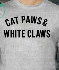 Cat Paws and White Claws Unisex Tee Shirt