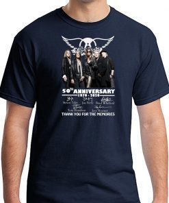 50th anniversary 1970-2020 Shirt Aerosmith Lovers T-shirt