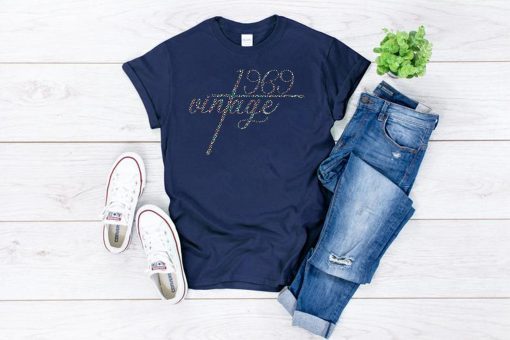 50th birthday vintage 1969 shirts