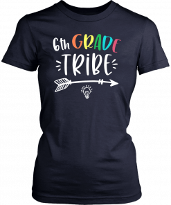 6th Grade Tribe Teacher Gifts Sixth Grade Back To School Tee Shirt