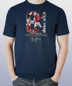 8 steve young san francisco 49ers signature shirt