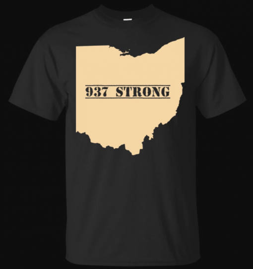 937 STRONG TSHIRT DAYTON OHIO T-SHIRT