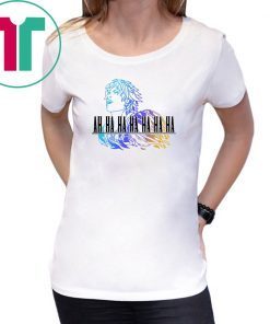 Ah ha ha final fantasy tidus shirt