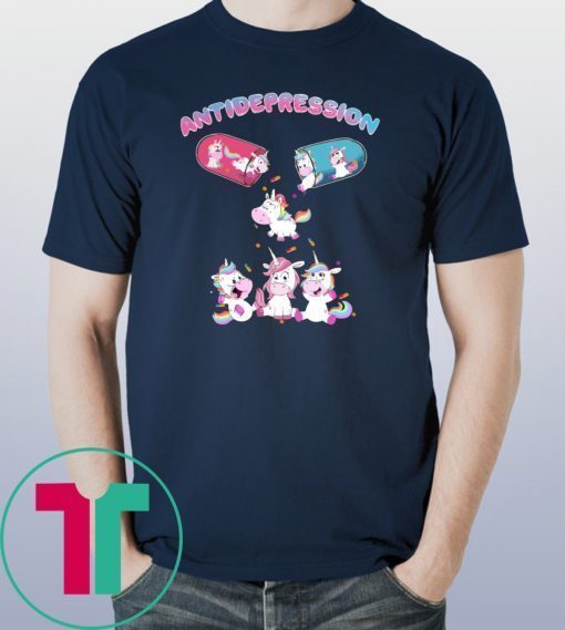 Antidepression Unicorn shirt