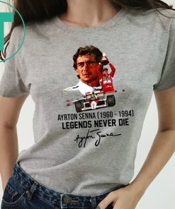 Ayrton Senna Legends Never die shirt