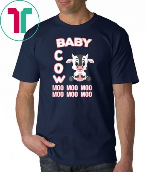 Baby cow moo moo moo shirt