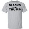 Blacks For Trump 2020 Dale Raines T-Shirt