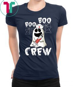 Boo Boo Crew Funny Nurse Ghost Halloween Costume Funny 2019 Tee Shirt
