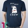 Boo Boo Crew Nurse Ghost Funny Halloween Costume 2019 Gift T-Shirt