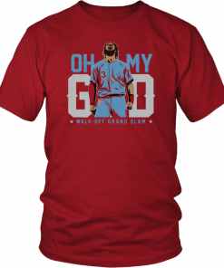 Bryce Harper Shirt - Oh My God Walk-off Grand Slam 2019 Shirt