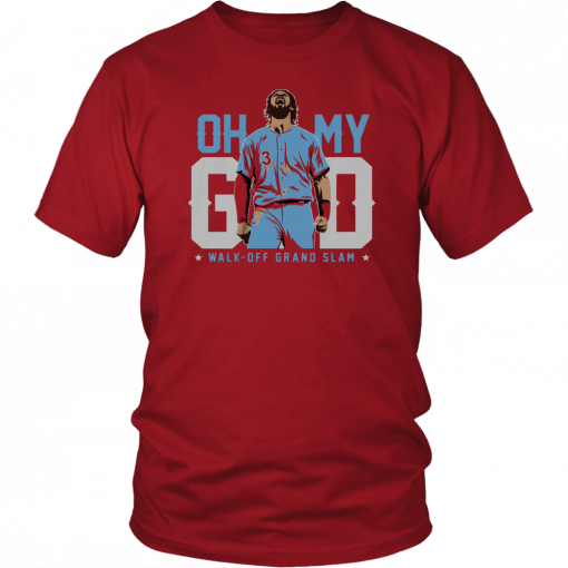 Bryce Harper Shirt - Oh My God Walk-off Grand Slam 2019 Shirt