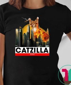 CATZILLA Kitty Cat lovers to Halloween T-Shirt