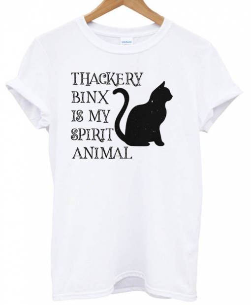 Cat Thackery Binx Is My Spirit Animal T-Shirt