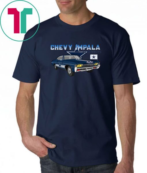 Chevy impala 1967 dallas cowboys shirt