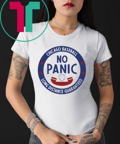 Chicago No Panic Phone Tee Shirt Ian Happ MLBPA Shirt