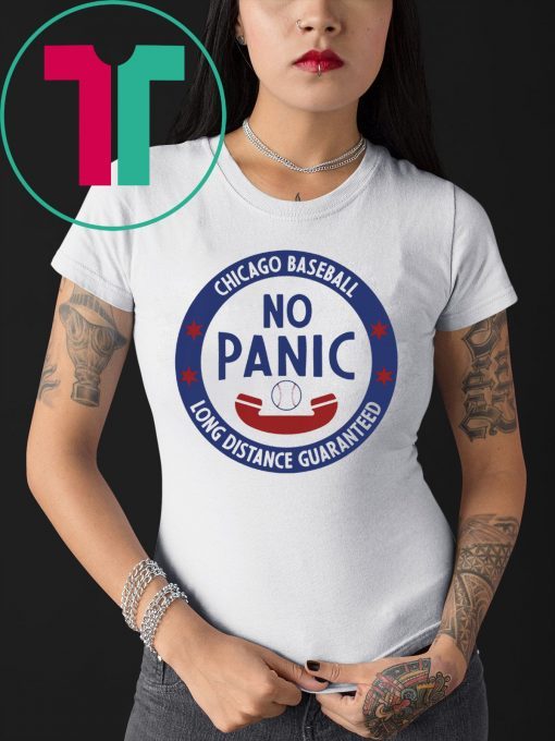 Chicago No Panic Phone Tee Shirt Ian Happ MLBPA Shirt